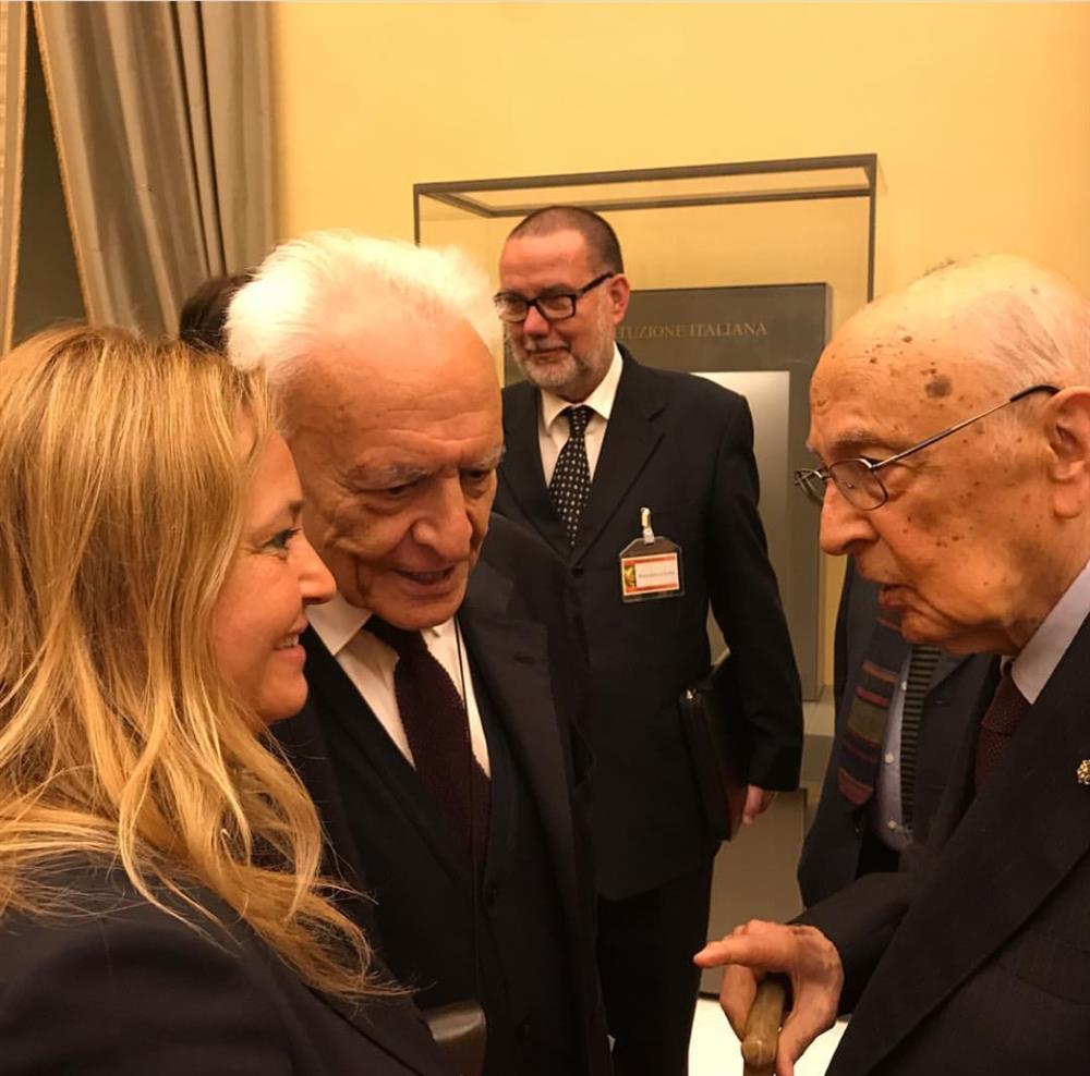 Maria Medici, Giuseppe Vacca, Giorgio Napolitano, Montecitorio, convegno, Politica, Donne in politica, Governo